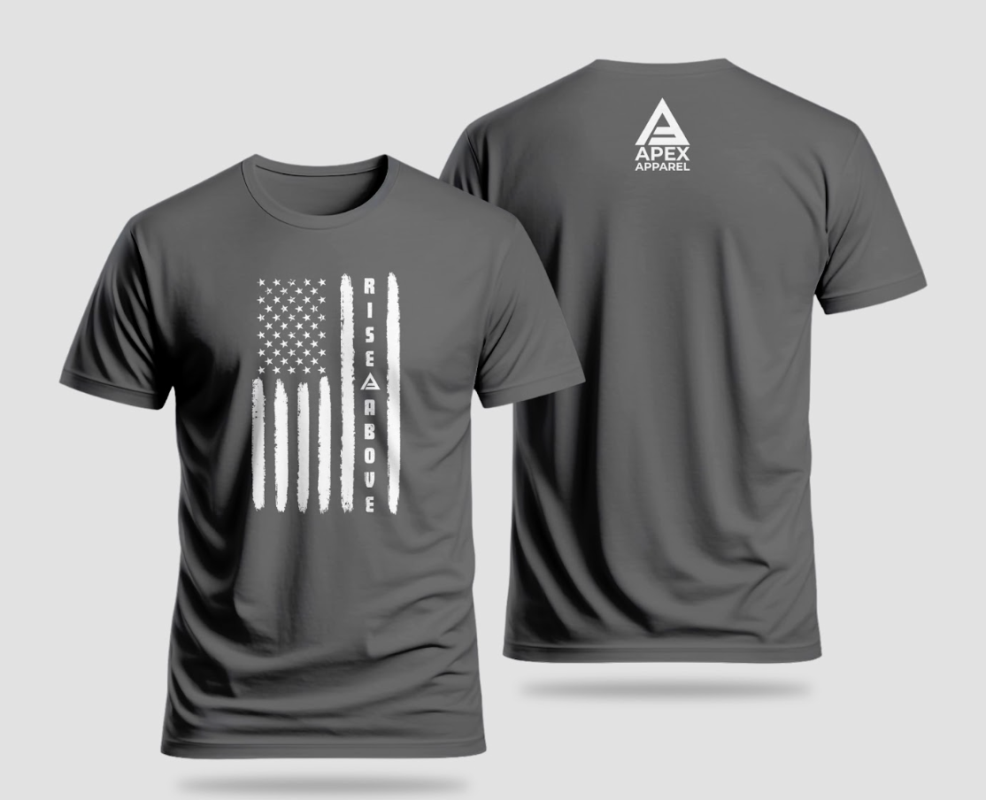 Apex Rise Above Patriot Unisex Tee