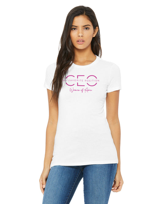 CEO Is My Fav Position Short Sleeve Women's Tee