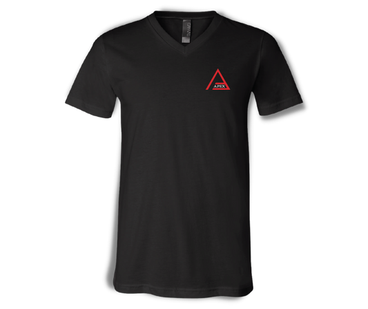 Apex Unisex Short Sleeve V-Neck Tee