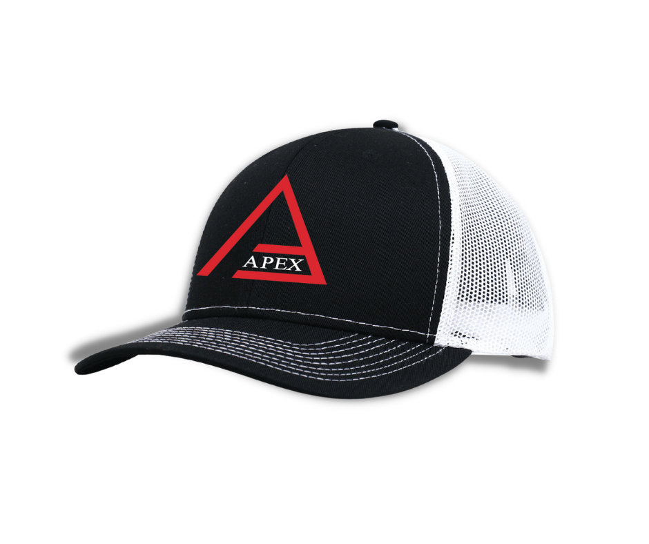 Apex B&W Trucker Hat